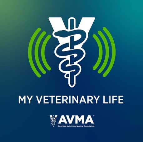 AVMA My Veterinary Life podcast logo